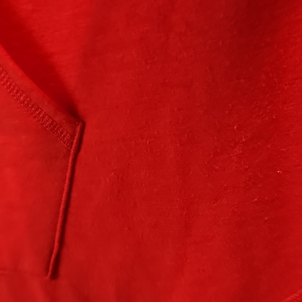 Livi Active Red Oversized Long Sleeve Hoodie - Picture 10 of 13